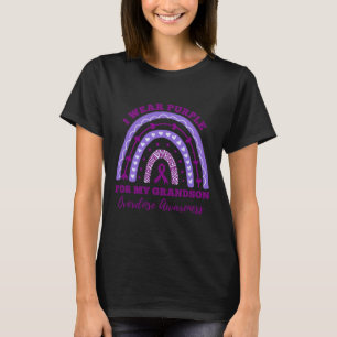 Bära Lila för Min morson Överdosering Medvetenhet T Shirt