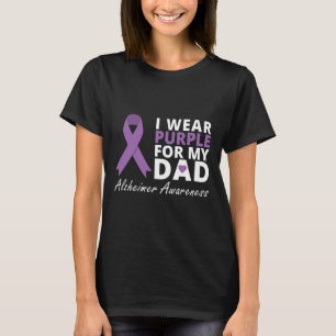 Bära Lila för min Pappa--familj, Kärlek Warrior T Shirt