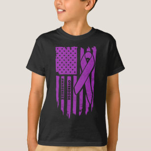 Bära Lila Ökad medvetenhet om överdosering Opioid  T Shirt