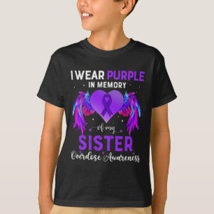 Bära Lila till minne av min sons medvetande om öve T Shirt