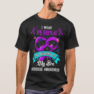 Bära Lila till minne av min sons medvetande om öve T Shirt