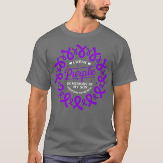 Bära Lila till minne av min sons medvetande om öve T Shirt