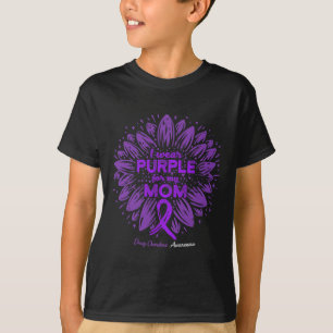 Bära Lila vid överdosering av AWA med solrosmedel T Shirt