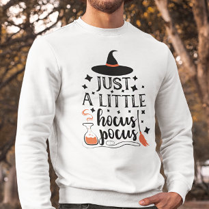 Bara lite Hocus Pocus Halloween Witch Lång Ärmad Tröja
