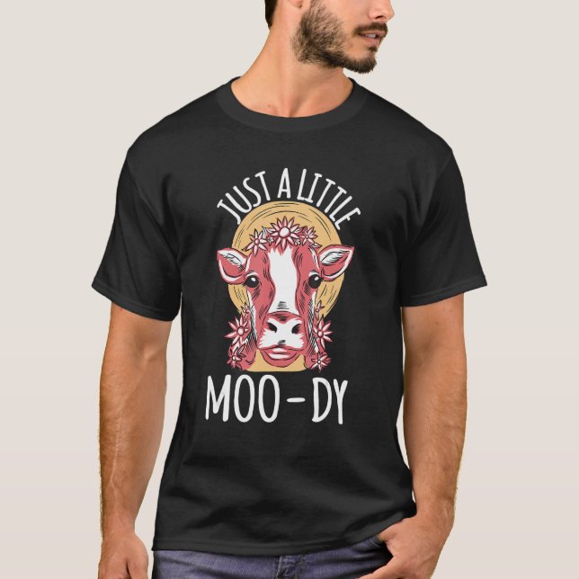 Bara lite Moo dy Cow T Shirt (Framsida)