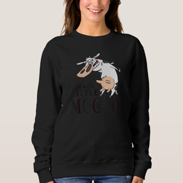 Bara lite Moo Dy Sött djur Ko T Shirt (Framsida)