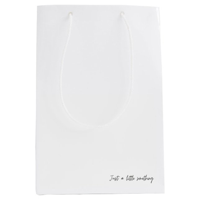 Bara lite storlek presentväska. (Framsidan)