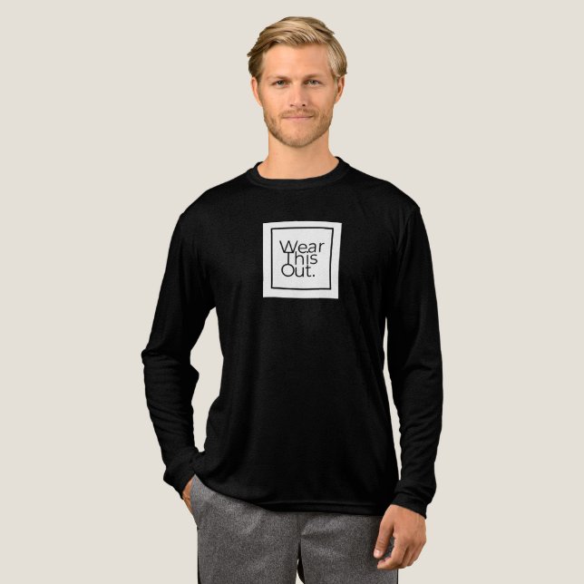 Bära Longsleeve nattetid eller daglig Bära i Manar T Shirt (Hel framsida)