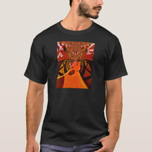 Bara lustigt Giraffe-bilddesign Tee