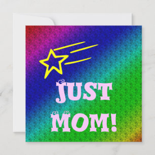 Bara Mamma Superstar Inbjudningar