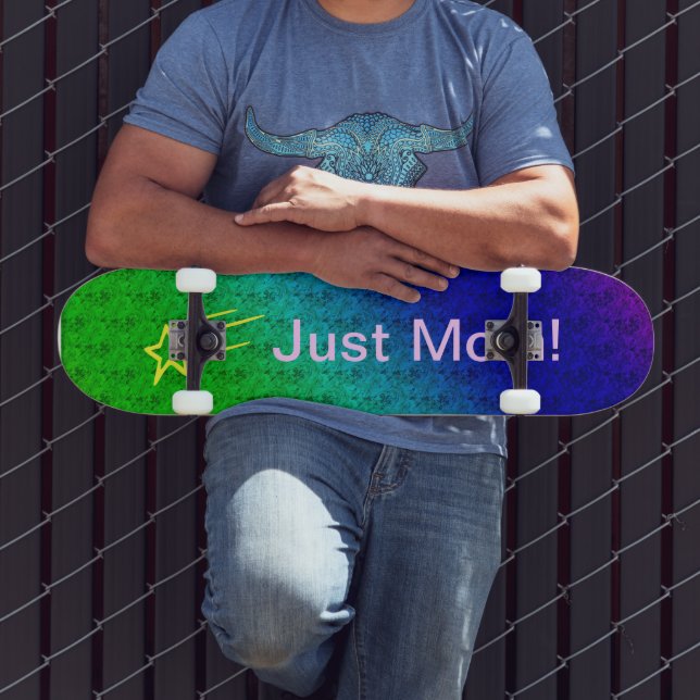 Bara Mamma Superstar Skateboard Bräda 21,5 Cm (Utomhus 3)