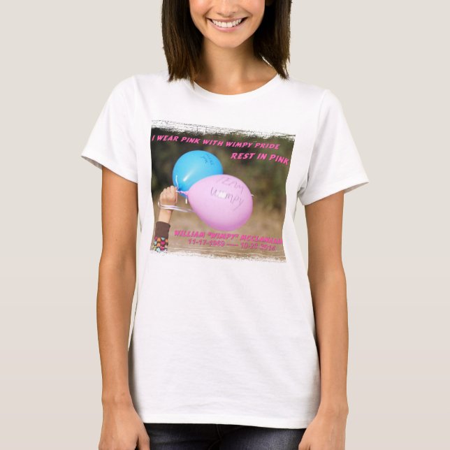 bära med Wimpy pride T Shirt (Framsida)