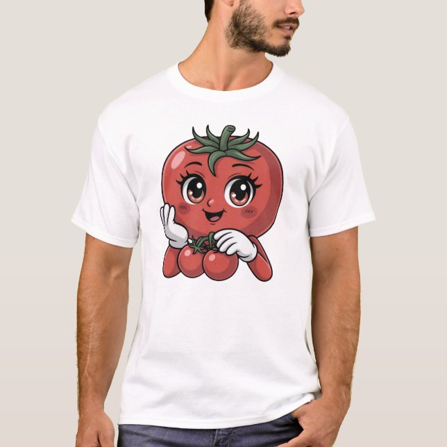 Bara Mig Tomat T Shirt (Framsida)
