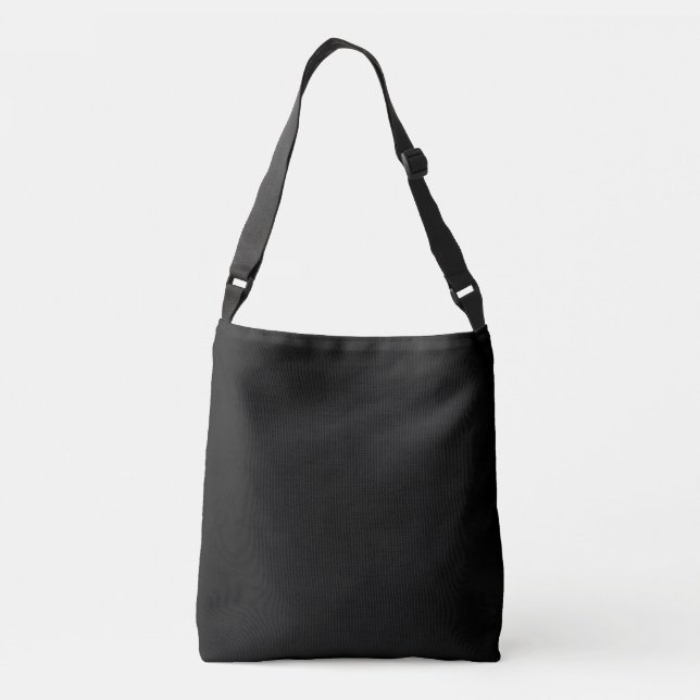 Bara min Färg Jet Black Axelväska (Baksida)