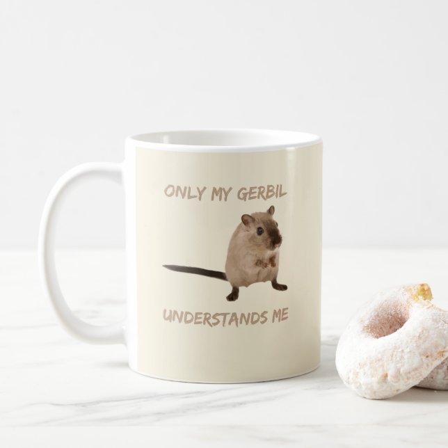 Bara min Gerbil förstår mig på Let-affären Mamma Kaffemugg (Med munk)