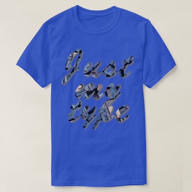 Bara min typ 1 t shirt (Design framsida)