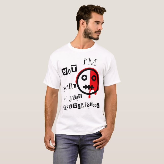 Bara missförstått t shirt (Hel framsida)