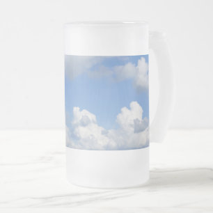 Bara moln från Mugg som är frostat