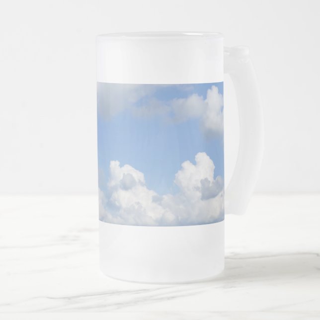 Bara moln från Mugg som är frostat (Framsida höger)