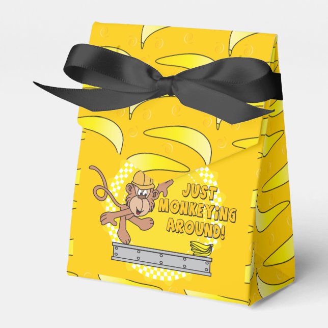 Bara montera runt babykläder tema presentaskar (Framsidan Sidan)