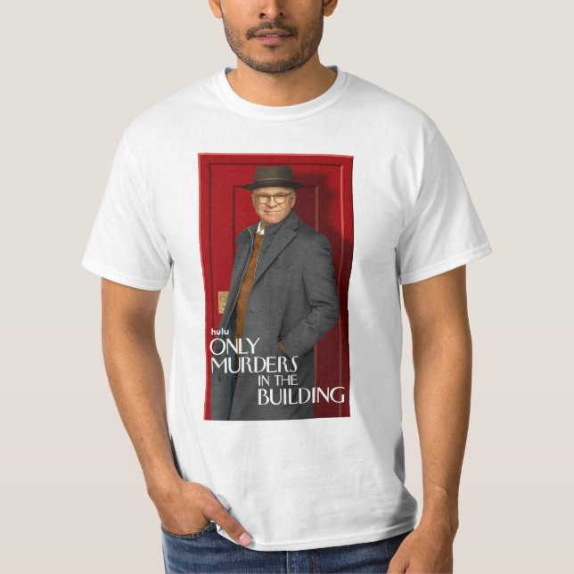 Bara mord i Byggnad-komedin T Shirt (Framsida)