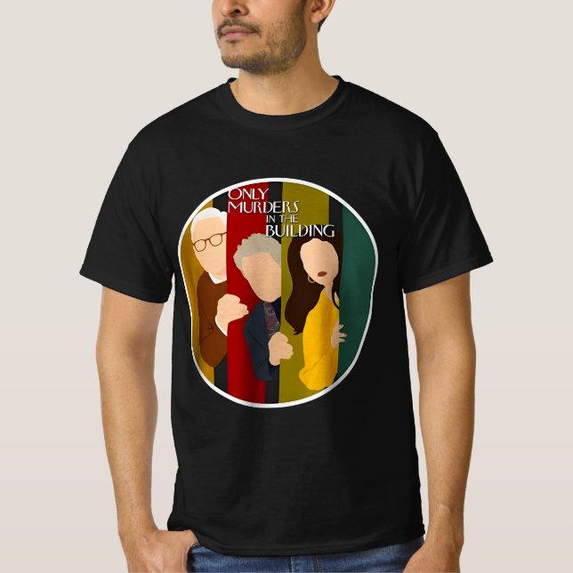 Bara mord i Byggnad T Shirt (Framsida)