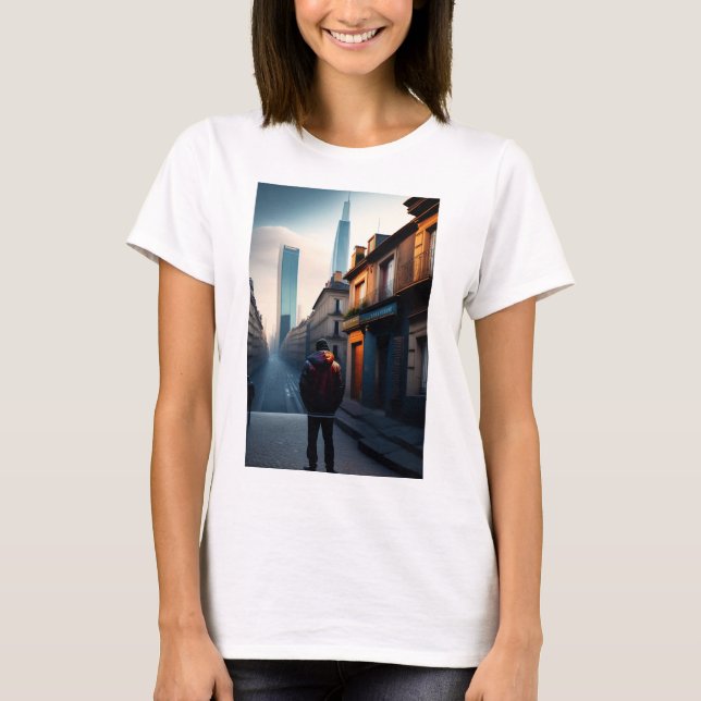 Bara mord i byggnad t shirt (Framsida)