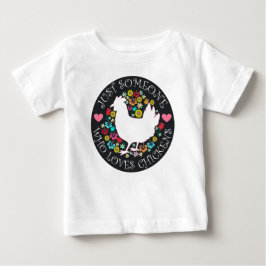 Bara någon som älskar kycklingar t shirt