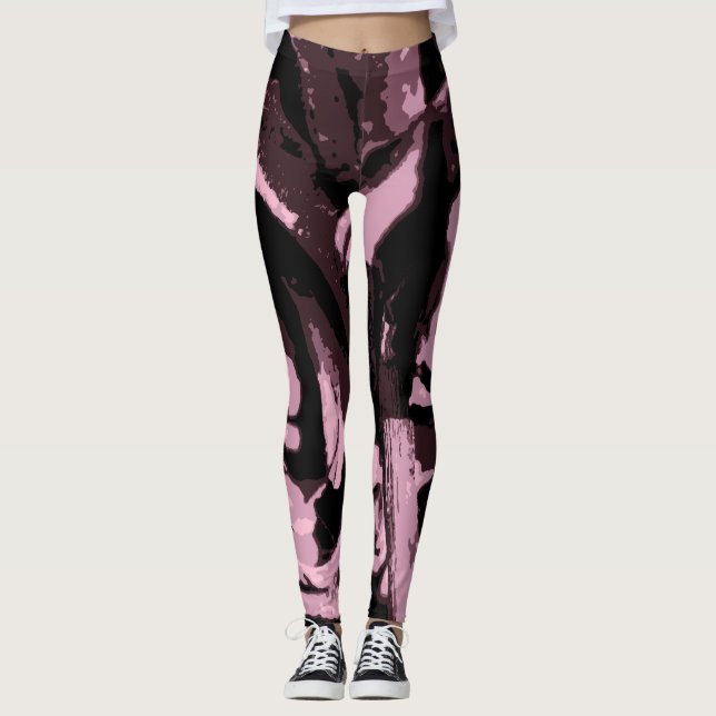 Bara några rosor leggings (Framsida)