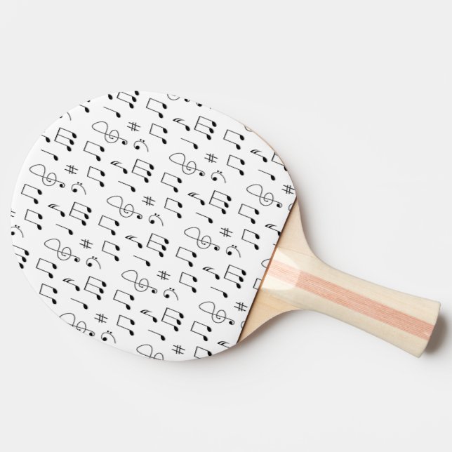 Bara Noterad Pingisracket (Sidan)