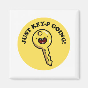 Bara Nyckel-p Going Funny Cute Pun Magnet