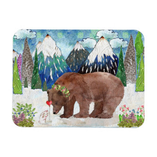 BÄRA OCH BUNNY AV TRISTAN BERLUND MAGNET