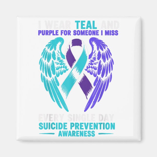 Bära och Lila åt nån jag saknar varje SI Magnet (Framsidan)