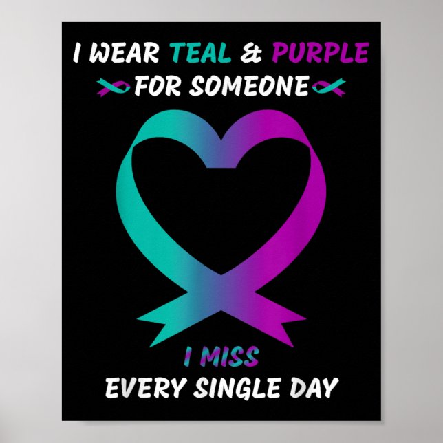 Bära och Lila åt nån jag saknar varje SI Poster (Framsidan)
