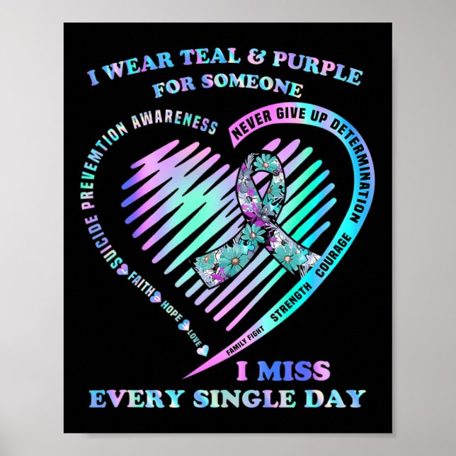 Bära och Lila åt nån jag saknar varje SI Poster (Framsidan)