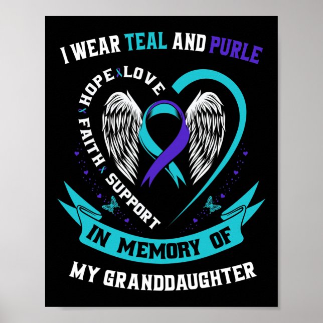 Bära och Lila för mordotters självmord A Poster (Framsidan)