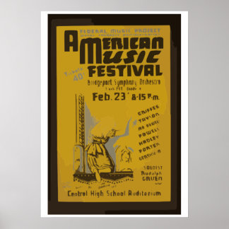 Bära och stil-underhållning poster det förflutna