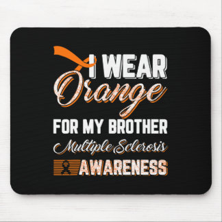 Bära Orange för min broder Många Sclerosis Musmatta