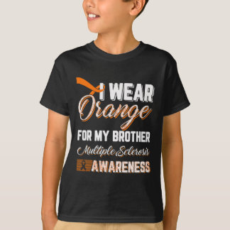 Bära Orange för min broder Många Sclerosis T Shirt