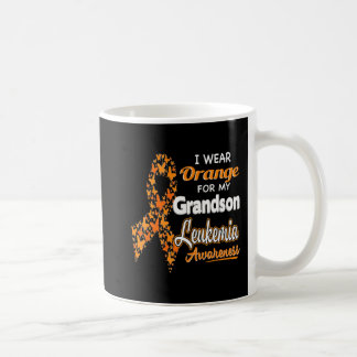 Bära Orange för min morson Leukemia-medvetenhet Kaffemugg