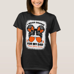 Bära Orange för mina Pappa, Många Sclerosis Kids T Shirt