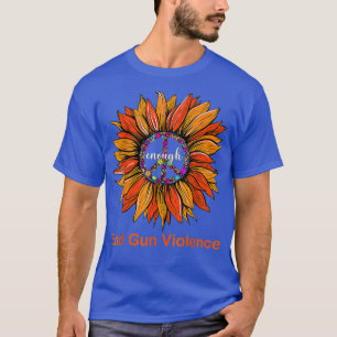 Bära Orange Fredssolrosor tillräckligt för att slu T Shirt