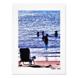 Bara ordförande. fototryck