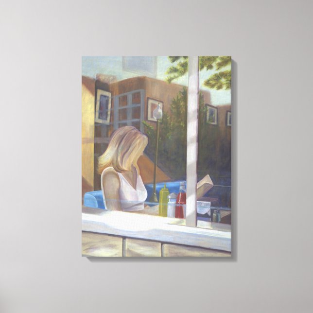 Bara passera förbi canvastryck (Framsida)