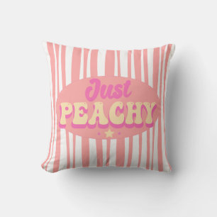 Bara peach Cute Sarcastic Quote Kudde
