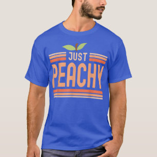 Bara Peachy Cute Adsible Summer Peach Food Pun 8 T Shirt