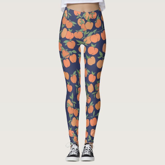 Bara Peachy Peacher georgia Leggings (Framsida)