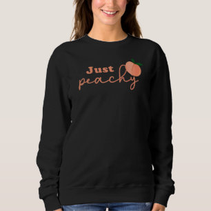 Bara Peachy Retro 70-talet Georgia Peacher Food Su T Shirt