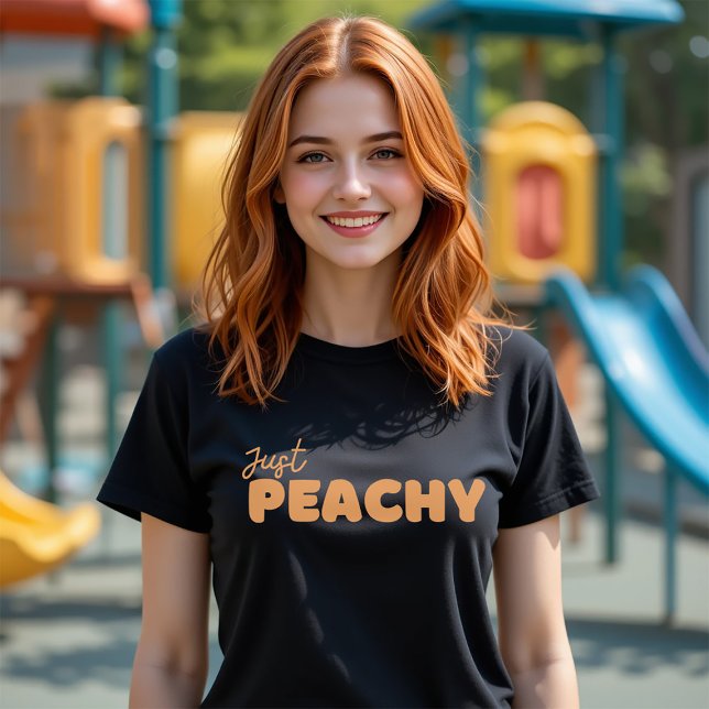 Bara Peachy T-Shirt (Skapare uppladdad)