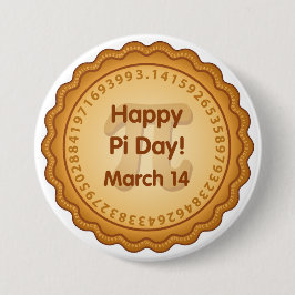 Bära per Lycklig Pi Day Knapp